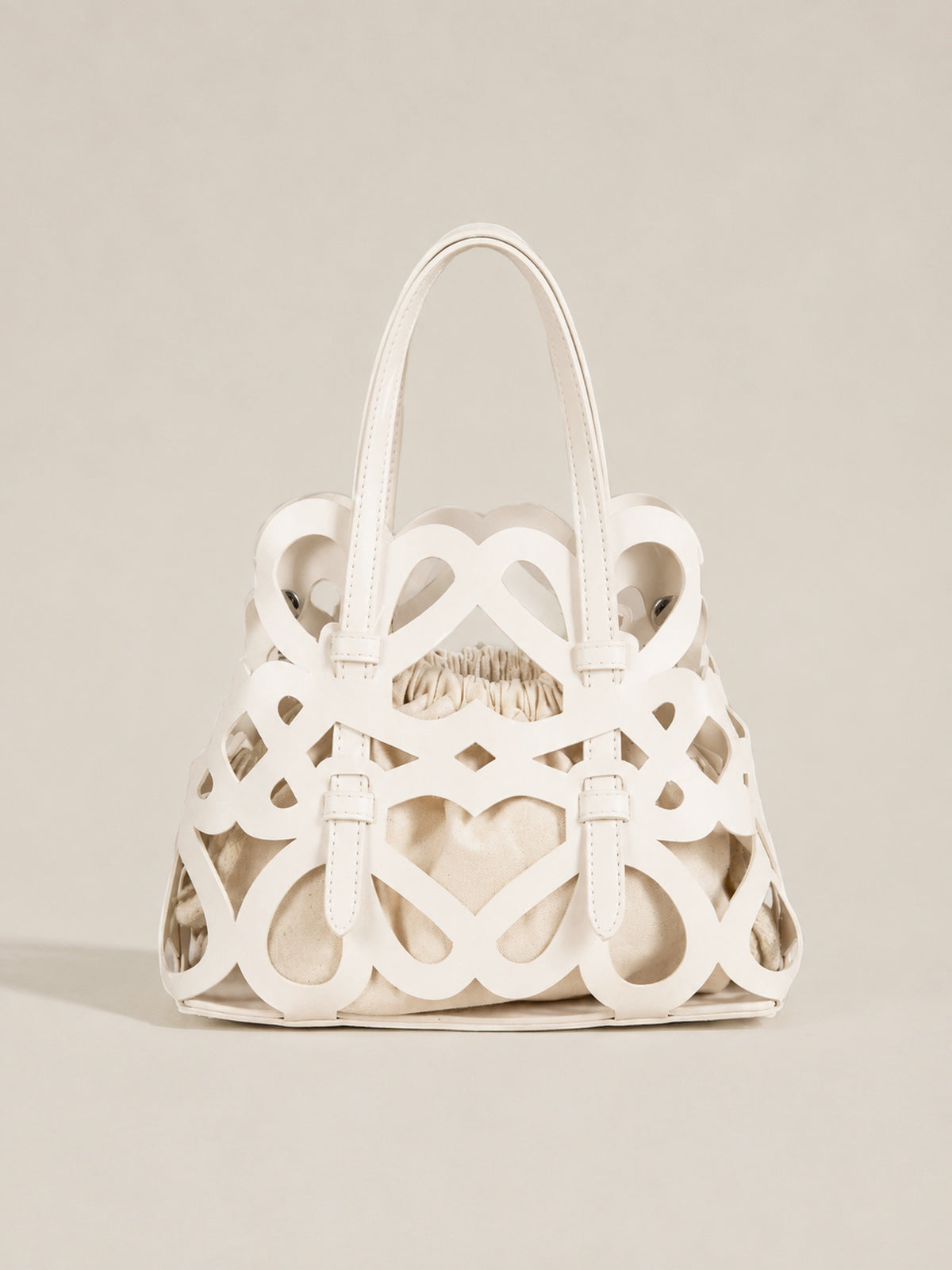 Mini Bolso Calado Floral