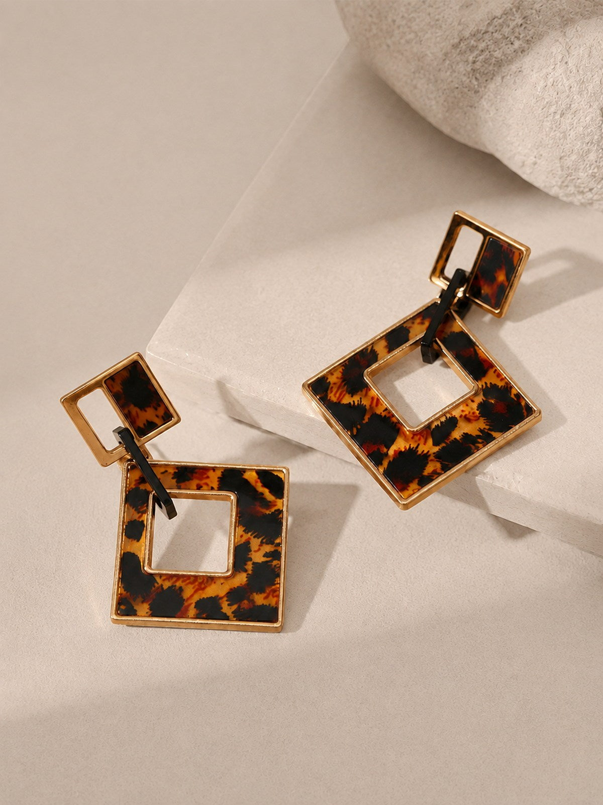 Pendientes Colgantes Leopardo