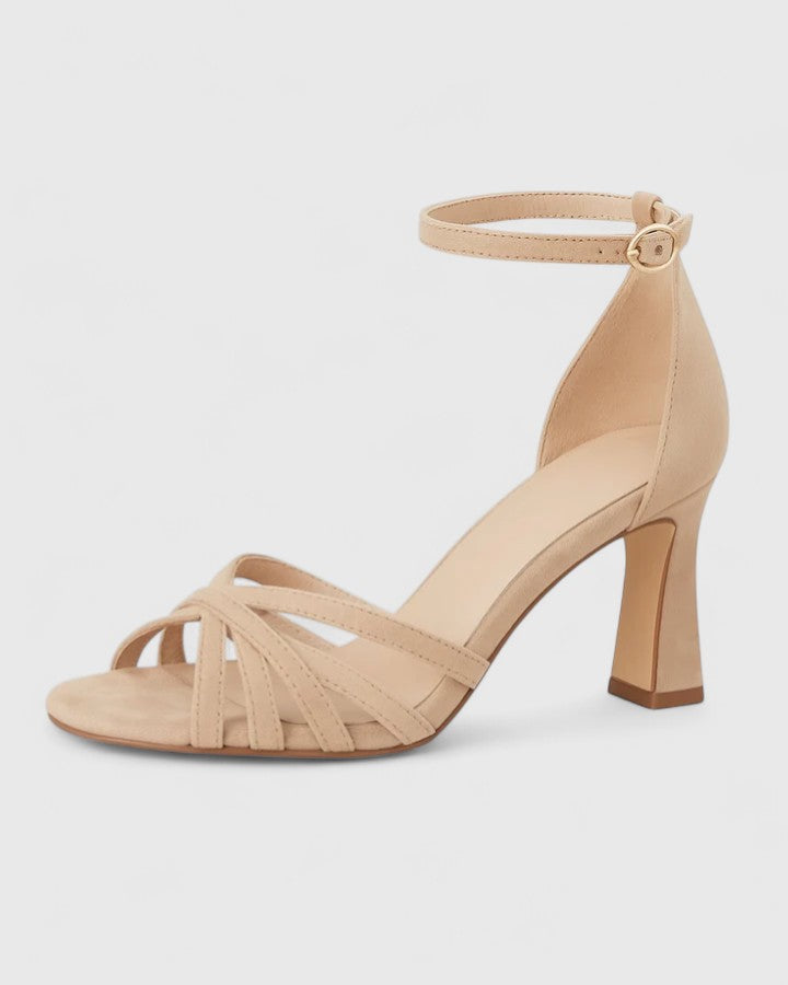 Tacones de Piel Auténtica para Ocasión