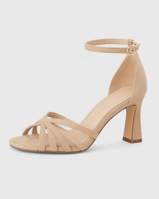 Tacones de Piel Auténtica para Ocasión