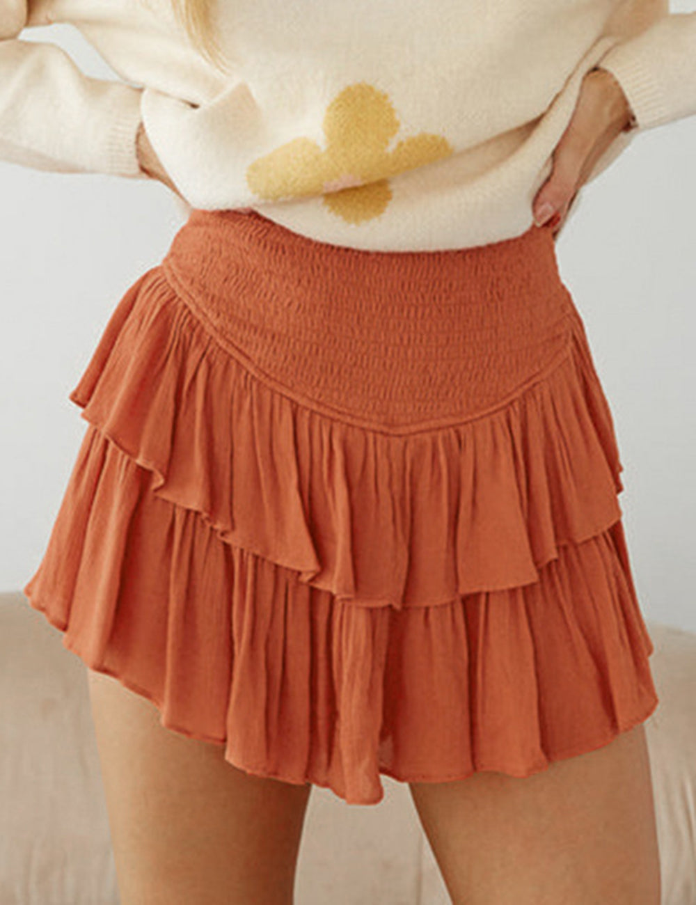 Minifalda Volantes Delilah