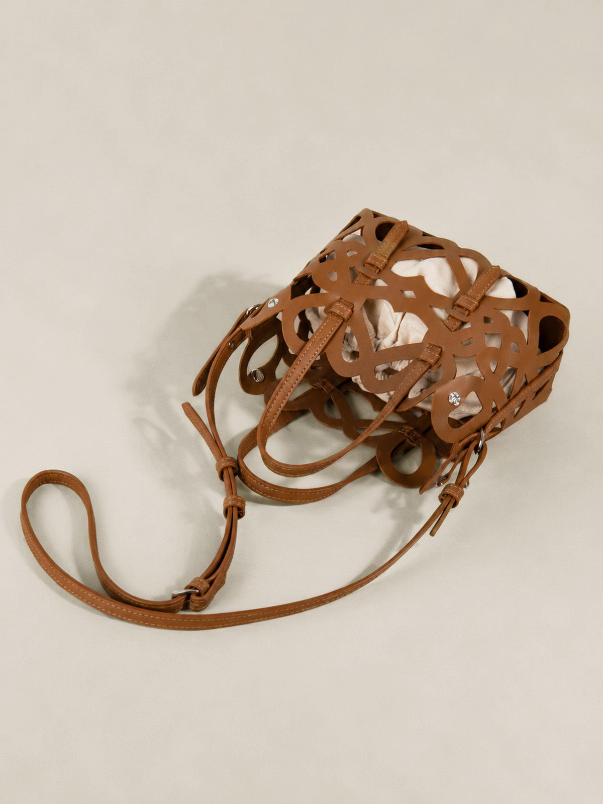 Mini Bolso Calado Floral