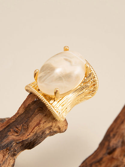 Anillo Cuarzo Ahumado