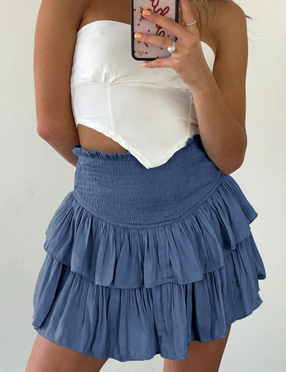 Minifalda Volantes Delilah