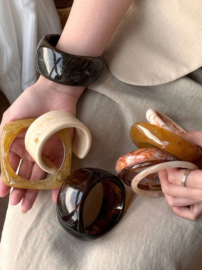 Brazalete Resina Marmoleada