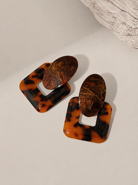 Pendientes Carey Escultórico