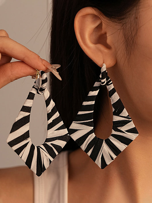 Pendientes Aro Cebra