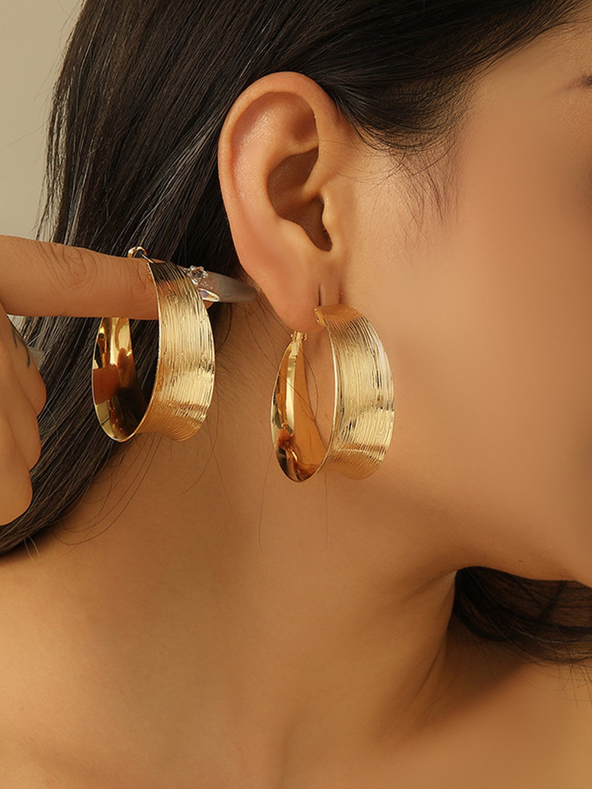 Pendientes Aro Forma C
