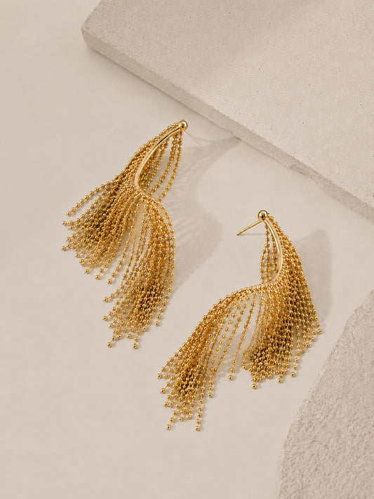 Pendientes Borla Geométrica