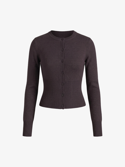 Cárdigan Punto Slim Fit