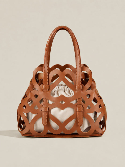 Mini Bolso Calado Floral