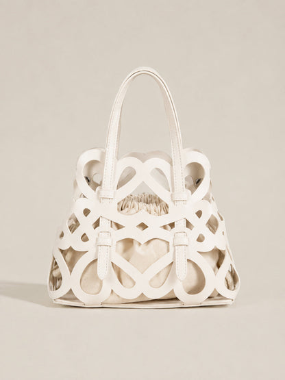 Mini Bolso Calado Floral