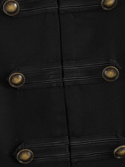 Chaleco Cuello Alto Estilo Napoleónico