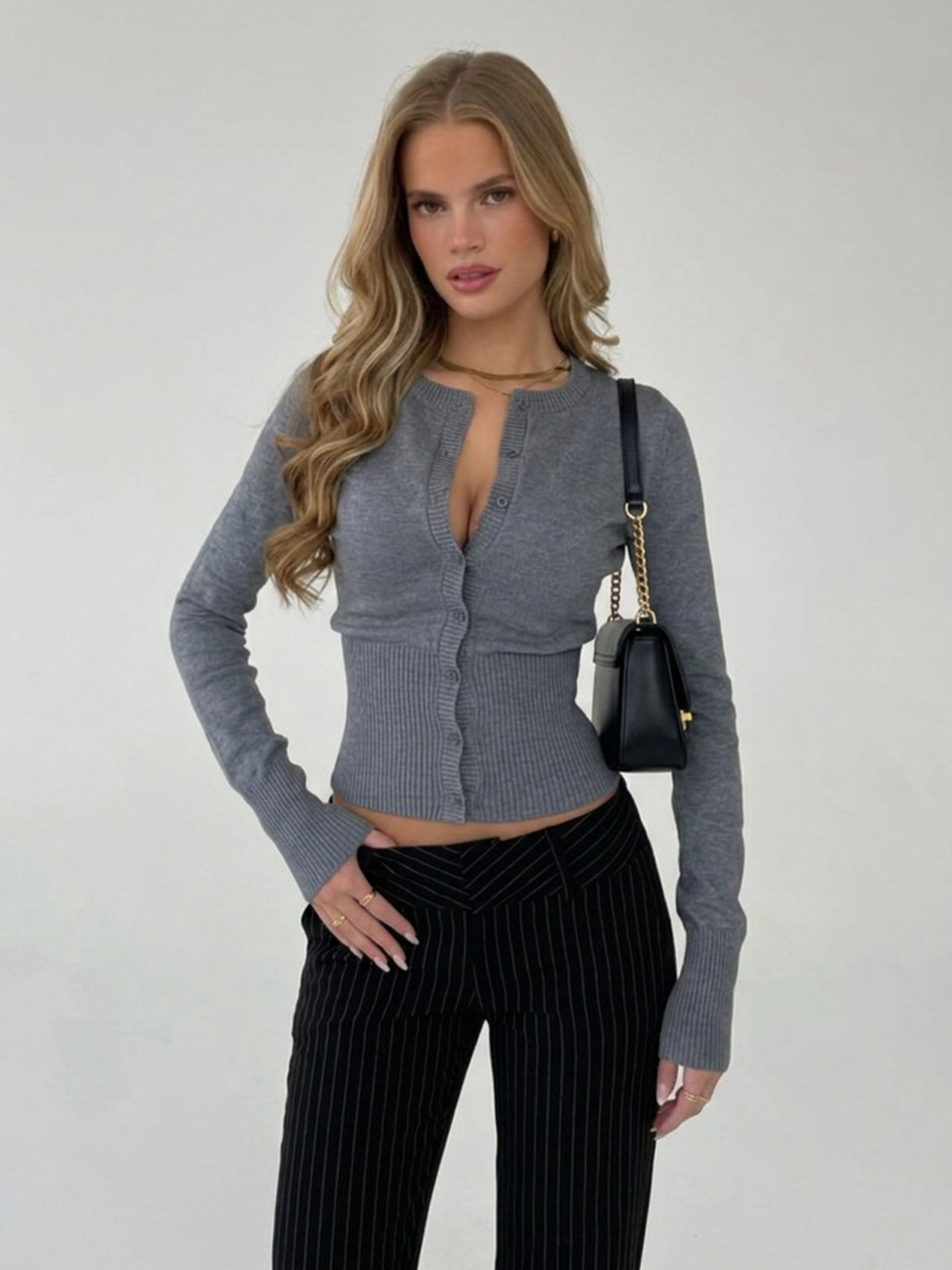 Cárdigan Punto Slim Fit