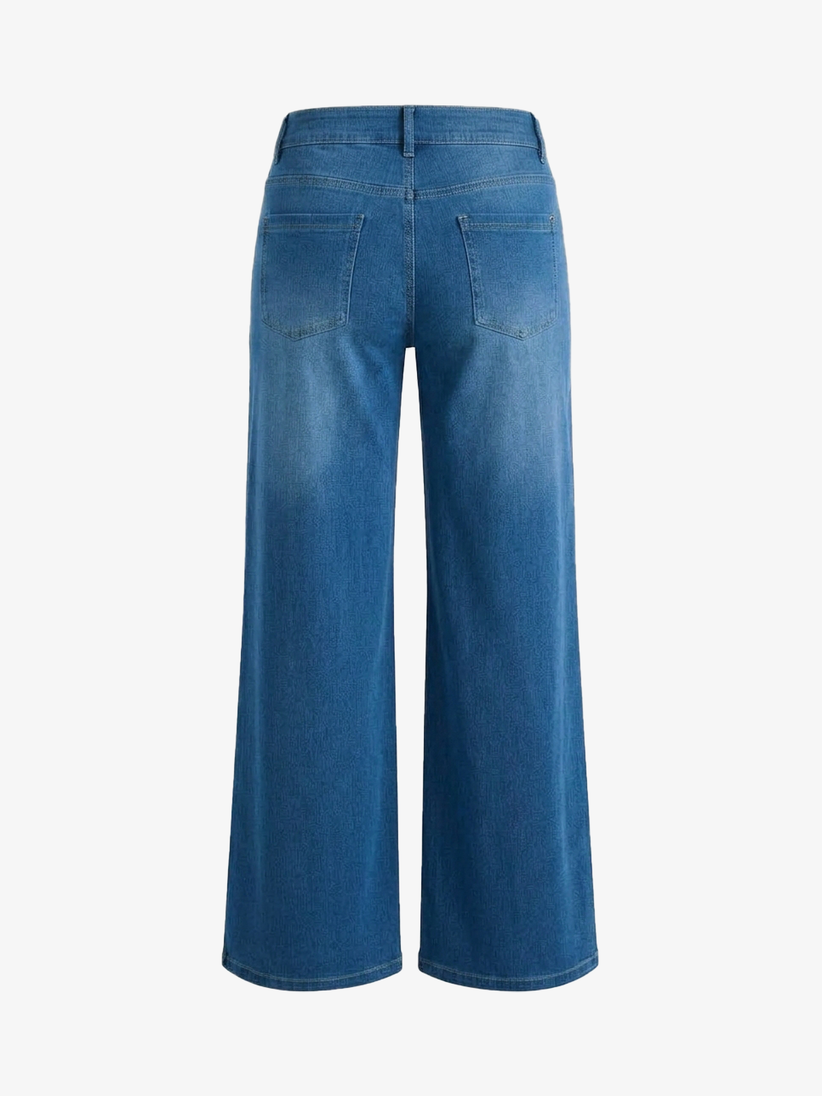 Jeans Anchos Cintura Cruzada