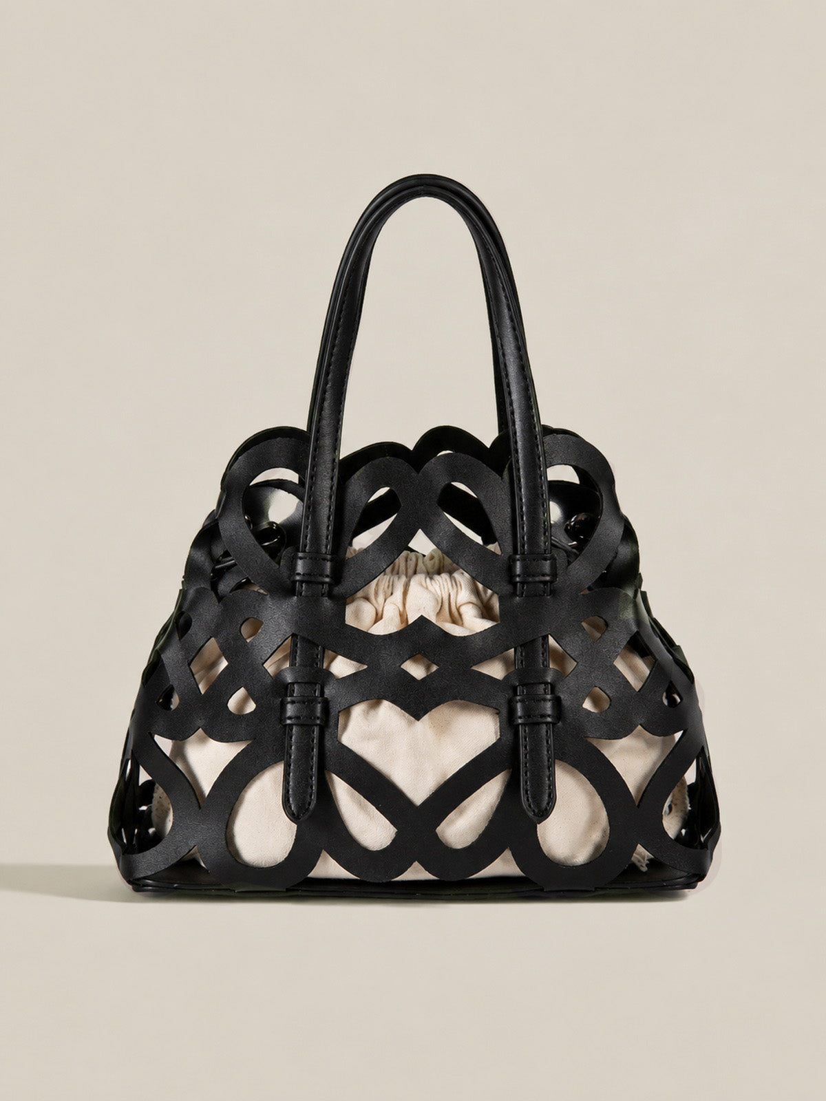 Mini Bolso Calado Floral