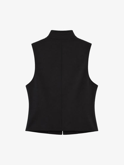 Chaleco Cuello Alto Estilo Napoleónico