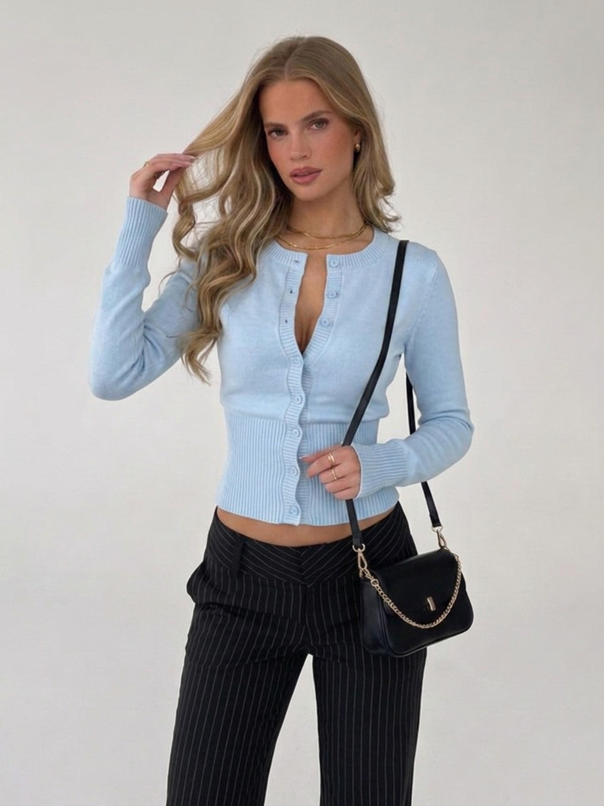 Cárdigan Punto Slim Fit