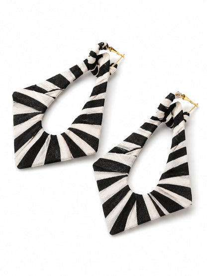 Pendientes Aro Cebra