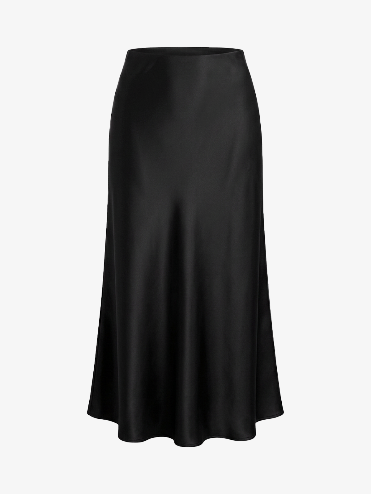 Falda Midi Satinada