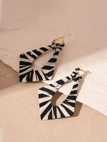Pendientes Aro Cebra