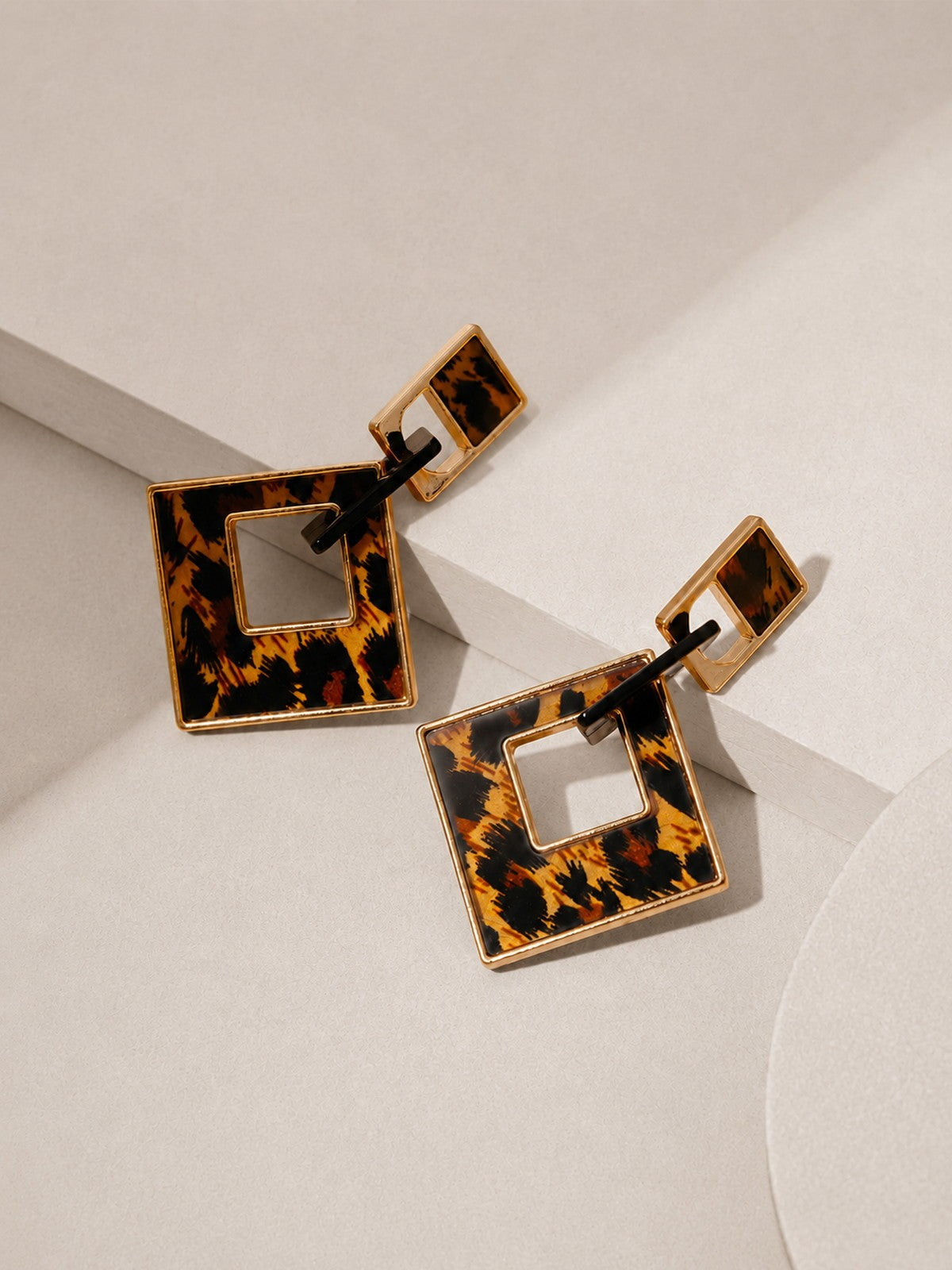 Pendientes Colgantes Leopardo